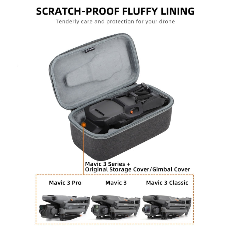 Sunnylife Storage Bag Handbag, For DJI Mavic 3 Classic / 3 Drone Body Bag Sunnylife Storage Bag Handbag, For DJI Mavic 3 Classic / 3 Drone Body Bag